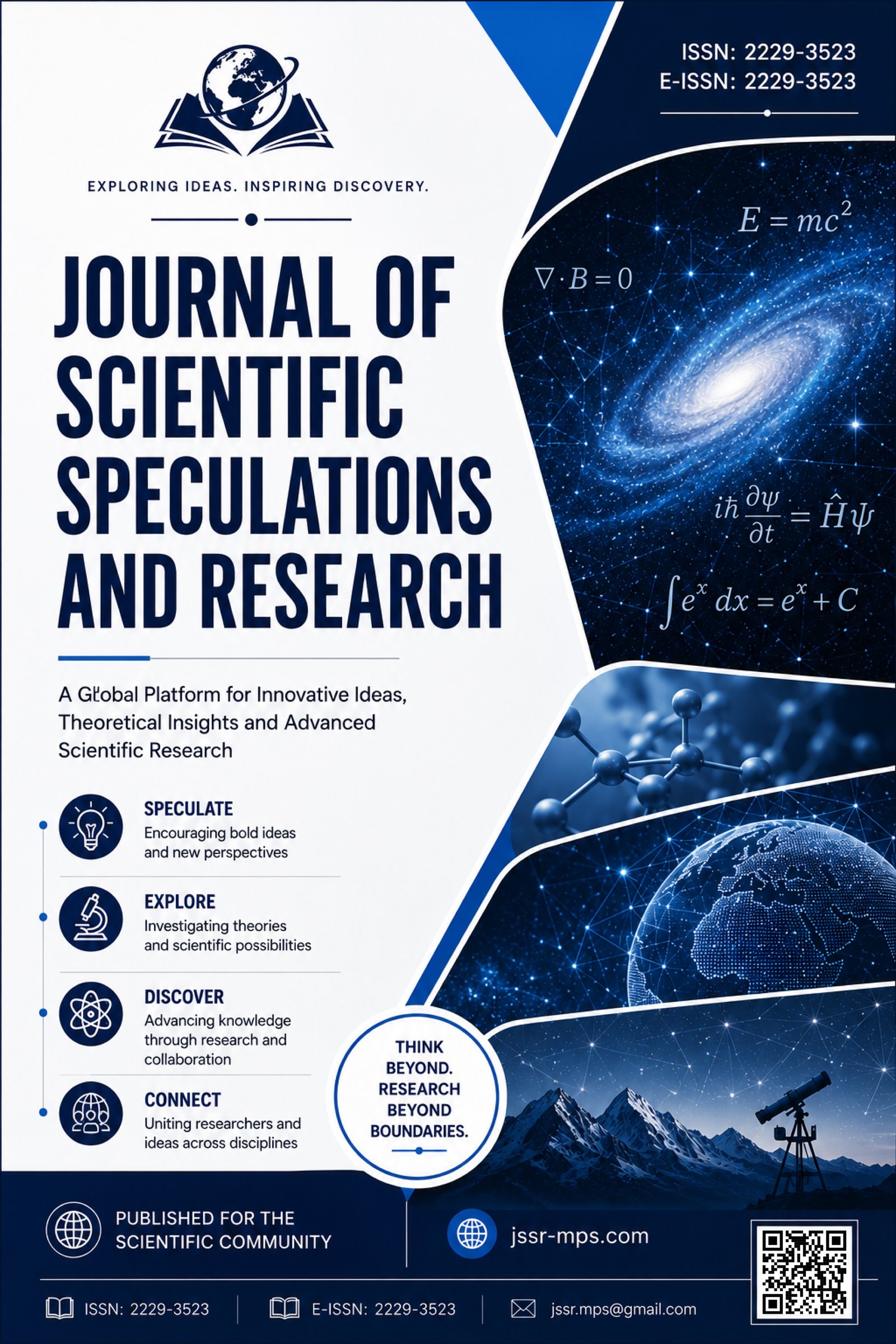 					View Vol. 1 No. 1 (2026): JOURNAL OF SCIENTIFIC SPECULATIONS AND RESEARCH
				